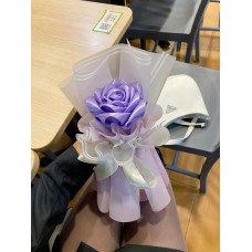 Buket Single Flowers Purple
